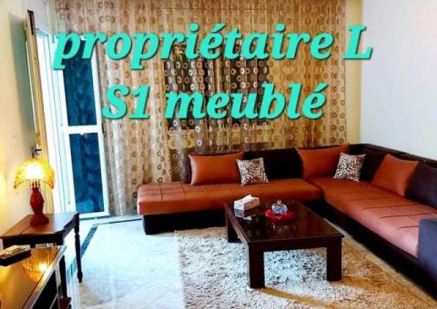 Excellent Apt S1meublé Ennasr2 pr étranger